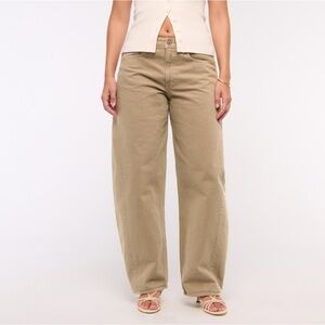 Abercrombie & Fitch Barrel Leg Women's Jeans 28p